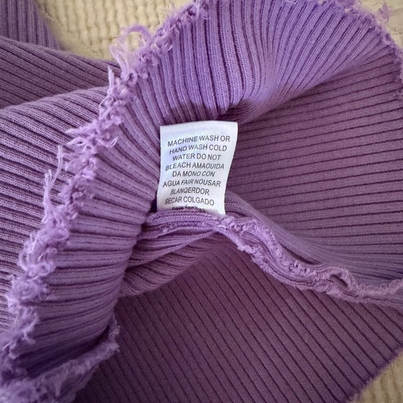 Better Be Lavender Ribbed Midi Dress - Picture 7 of 10